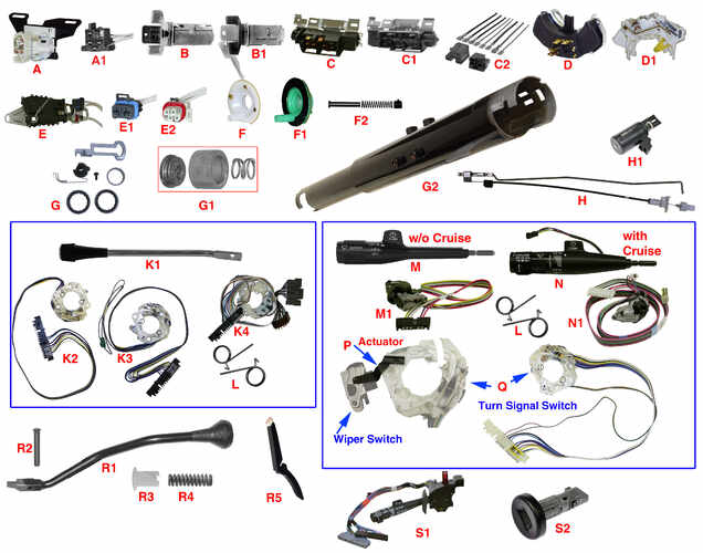 All You Need To Know About GM Steering Column Parts Repair Kits