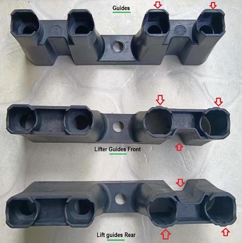 Engine Valve Lifter Push Rod Guides Trays 12595365