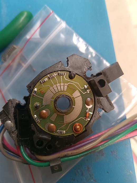 Electrical PCB for wiper switch